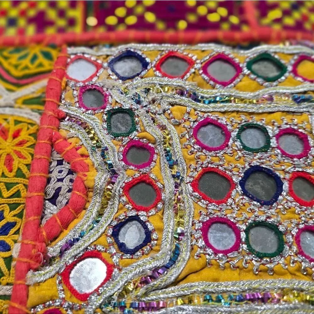 Colorful Embroidered Clutch - Picture 9 of 13